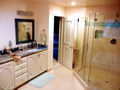 New master bath and walk-in closet in Monte Sereno, CA